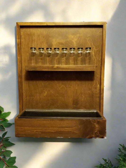 Wall Mounted Propagation Amish Rack with Planting Tray